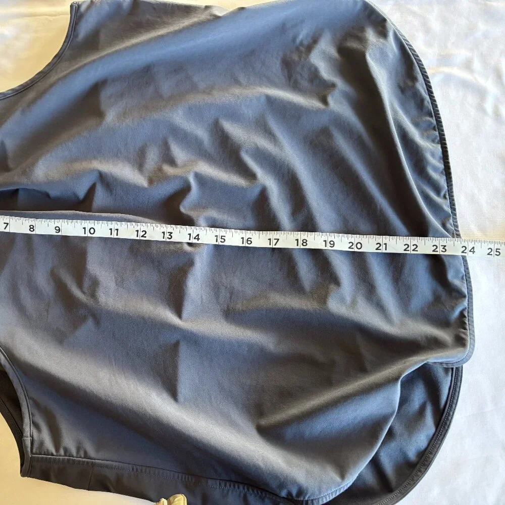 SPANX "Out Of Office" Sleeveless Shell Tank - Dark Storm / Gray - M - Picture 8 of 8